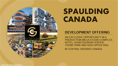 Spaulding Dominican Republic The Big Picture Master Plan